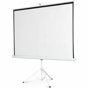 100" 70 x 70 Portable Square Tripod Screen Projection Projector