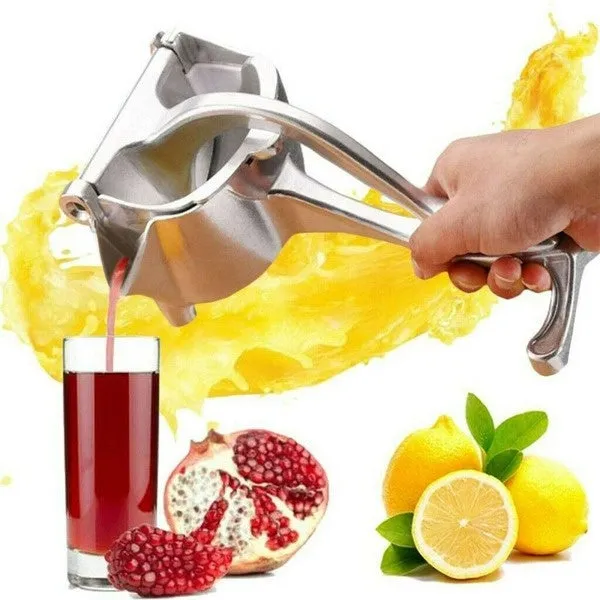 2313 Aluminum Alloy Manual Fruit Press Juicer Fruit Hand Squeezer Heavy Duty