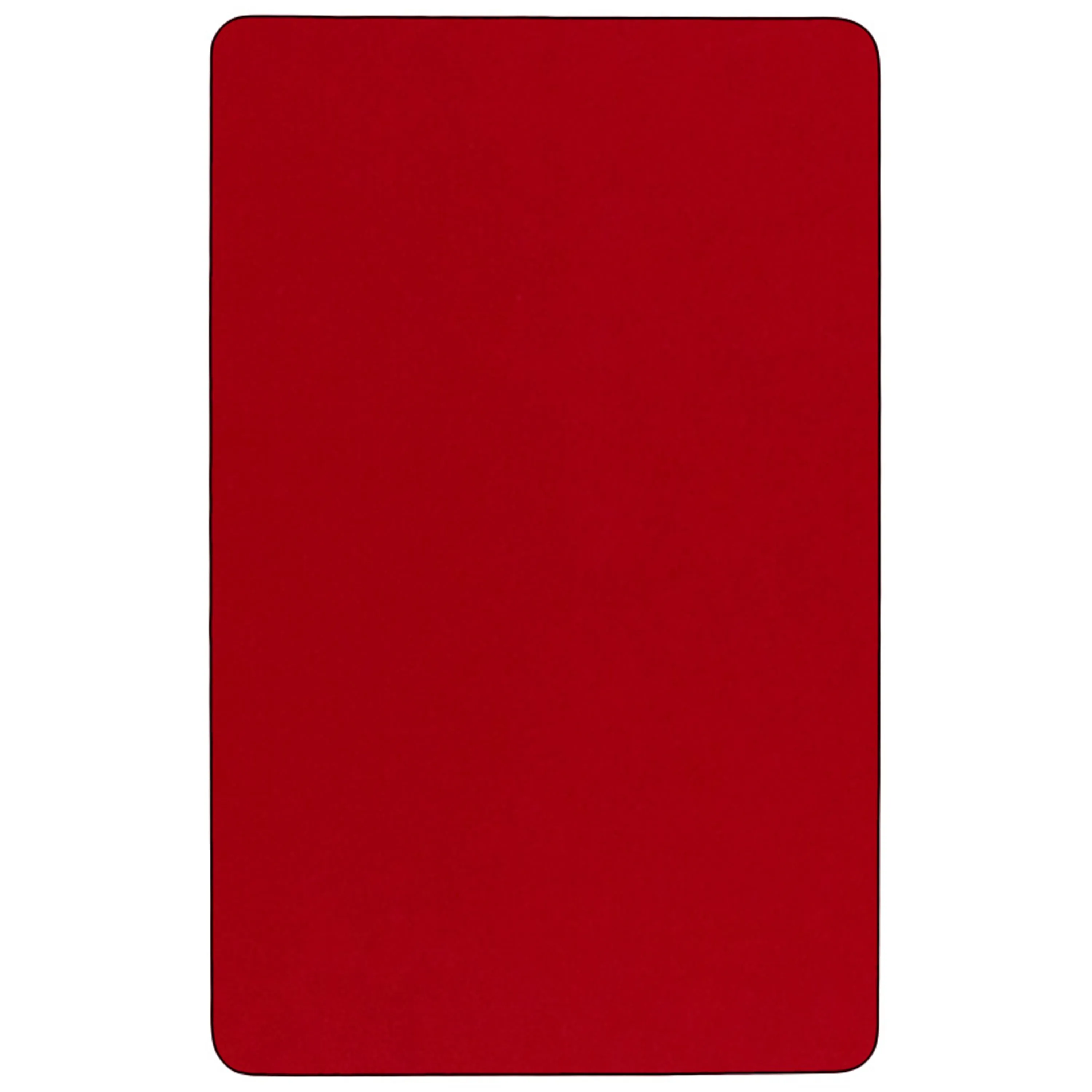 30x60 REC Red Activity Table XU-A3060-REC-RED-T-P-CAS-GG