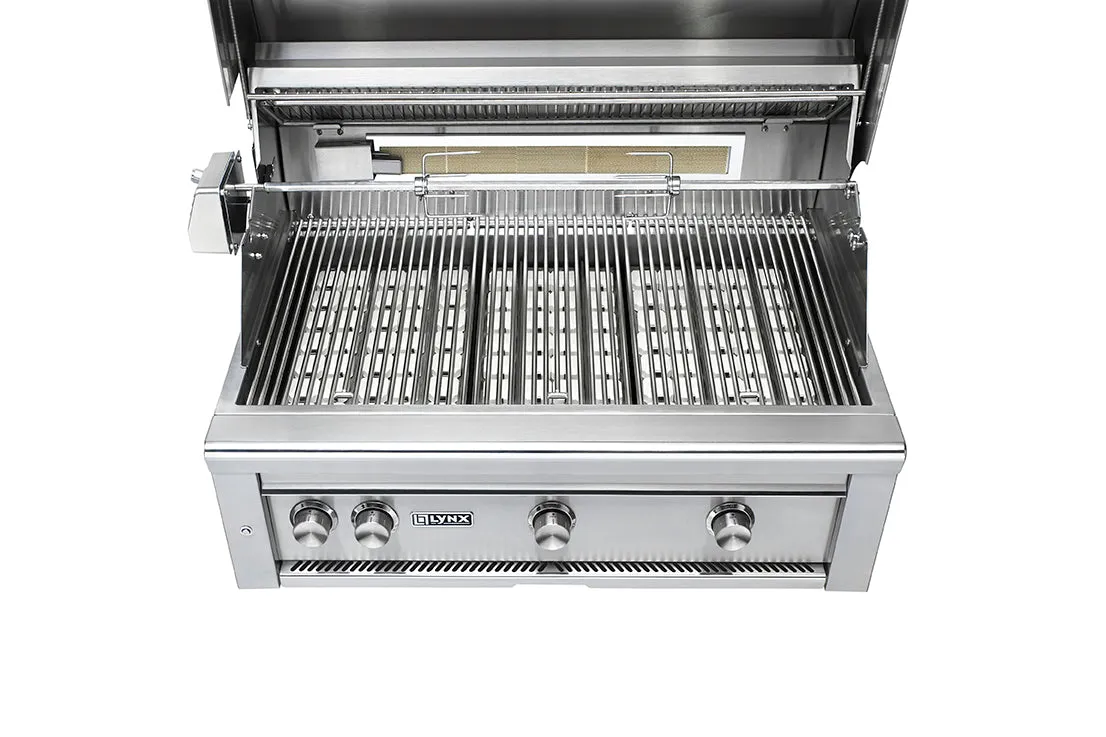 36" Professional Built-in Grill with All Ceramic Burners and Rotisserie (L36R-3)