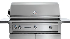 42" Freestanding Grill with 1 Prosear Infrared Burner and 2 Stainless Steel Burners and Rotisserie (L700PSFR)