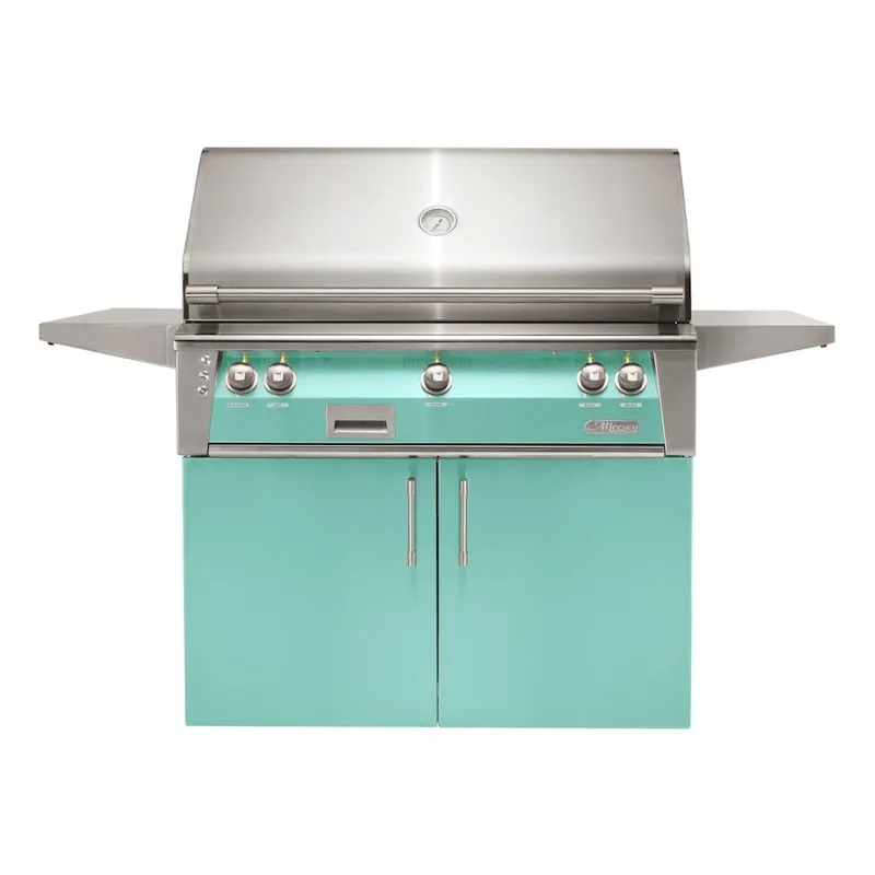 Alfresco ALXE 42-Inch Freestanding Gas Grill With Sear Zone And Rotisserie