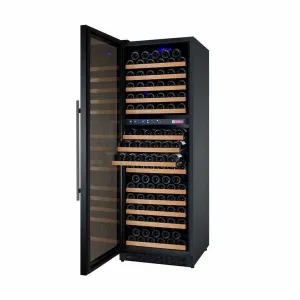 Allavino FlexCount 172 Bottle Dual Zone Black Door Left Hinge Wine Fridge VSWR172-2BWLN