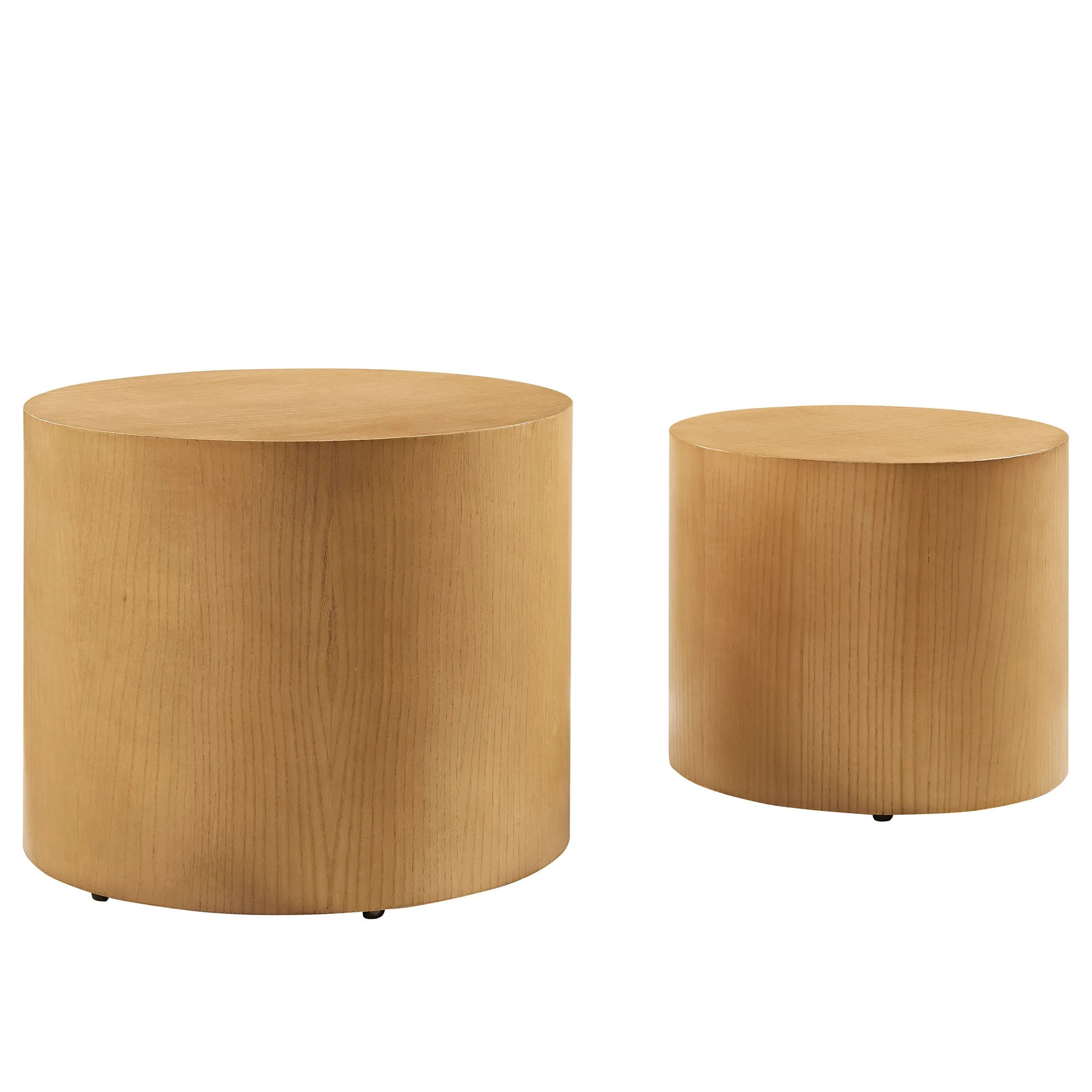 Amani  Round Nesting  Coffee Tables Set of 2