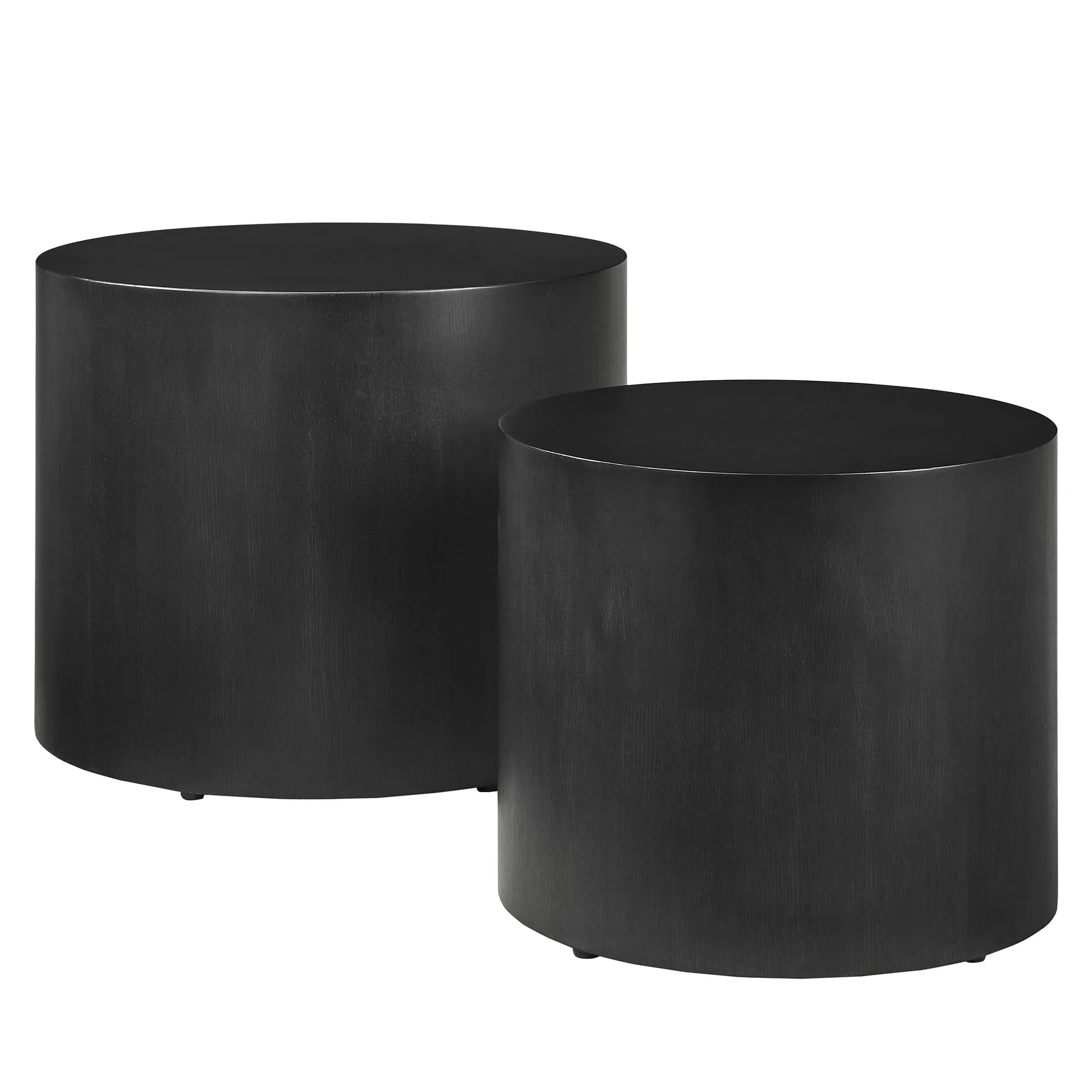 Amani  Round Nesting  Coffee Tables Set of 2