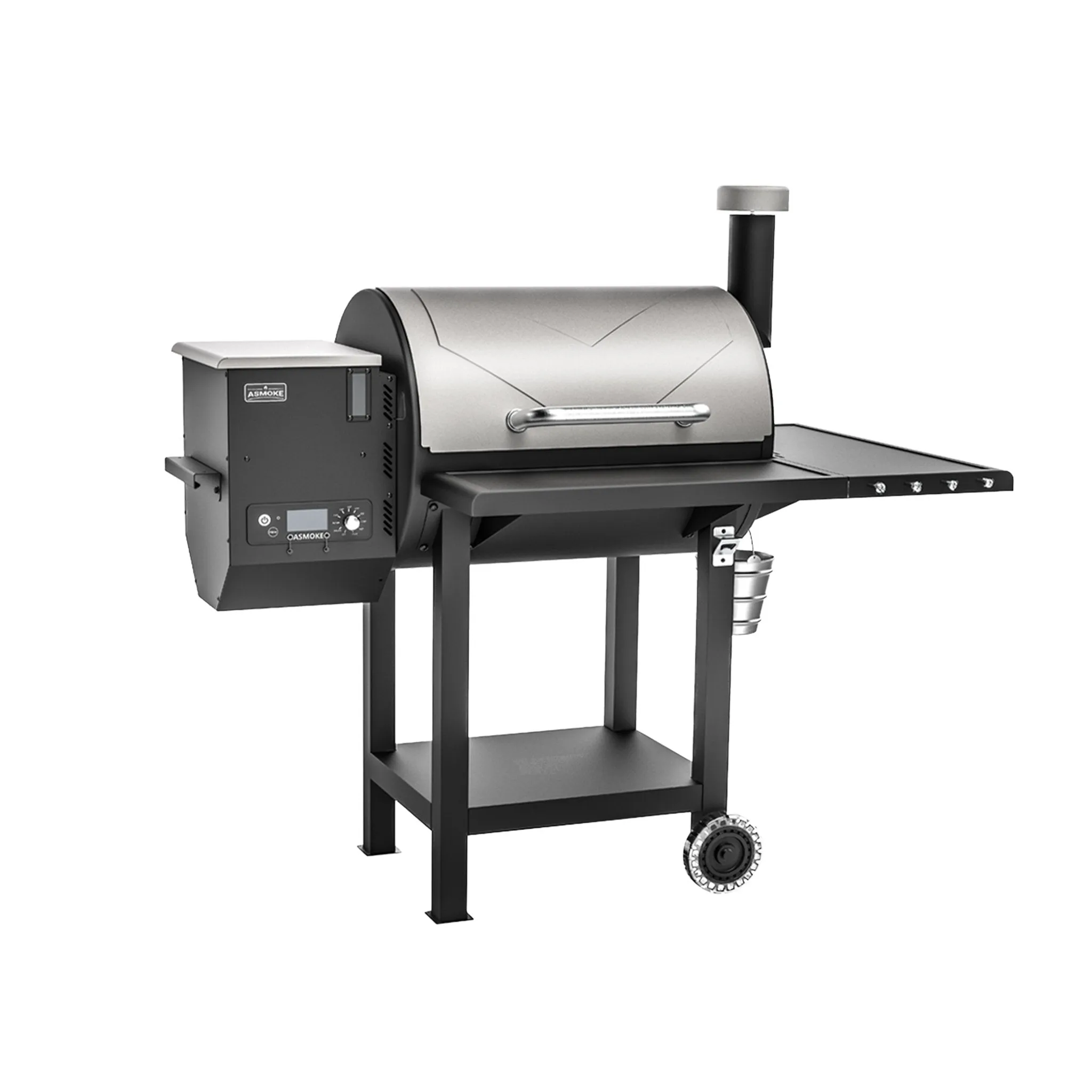 ASMOKE Removable Shelf Wood Pellet Grill Smoker AS660N-1