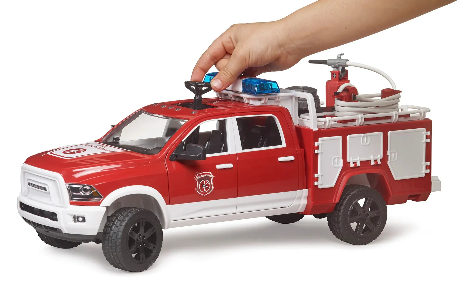 Bruder 2544 RAM 2500 Fire engine truck with Light   Sound Module