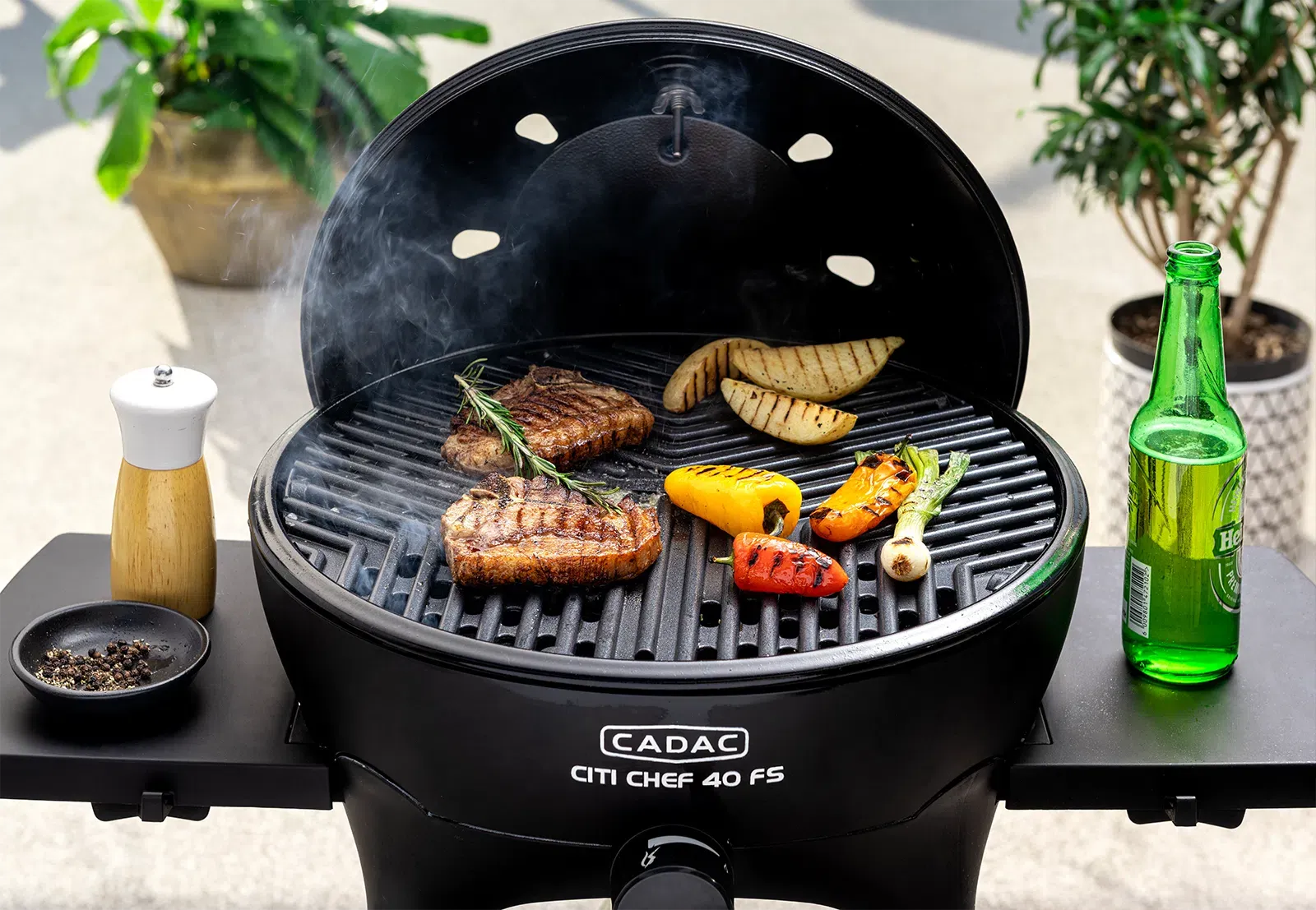 Cadac Citi Chef 40 FS Gas BBQ - Black