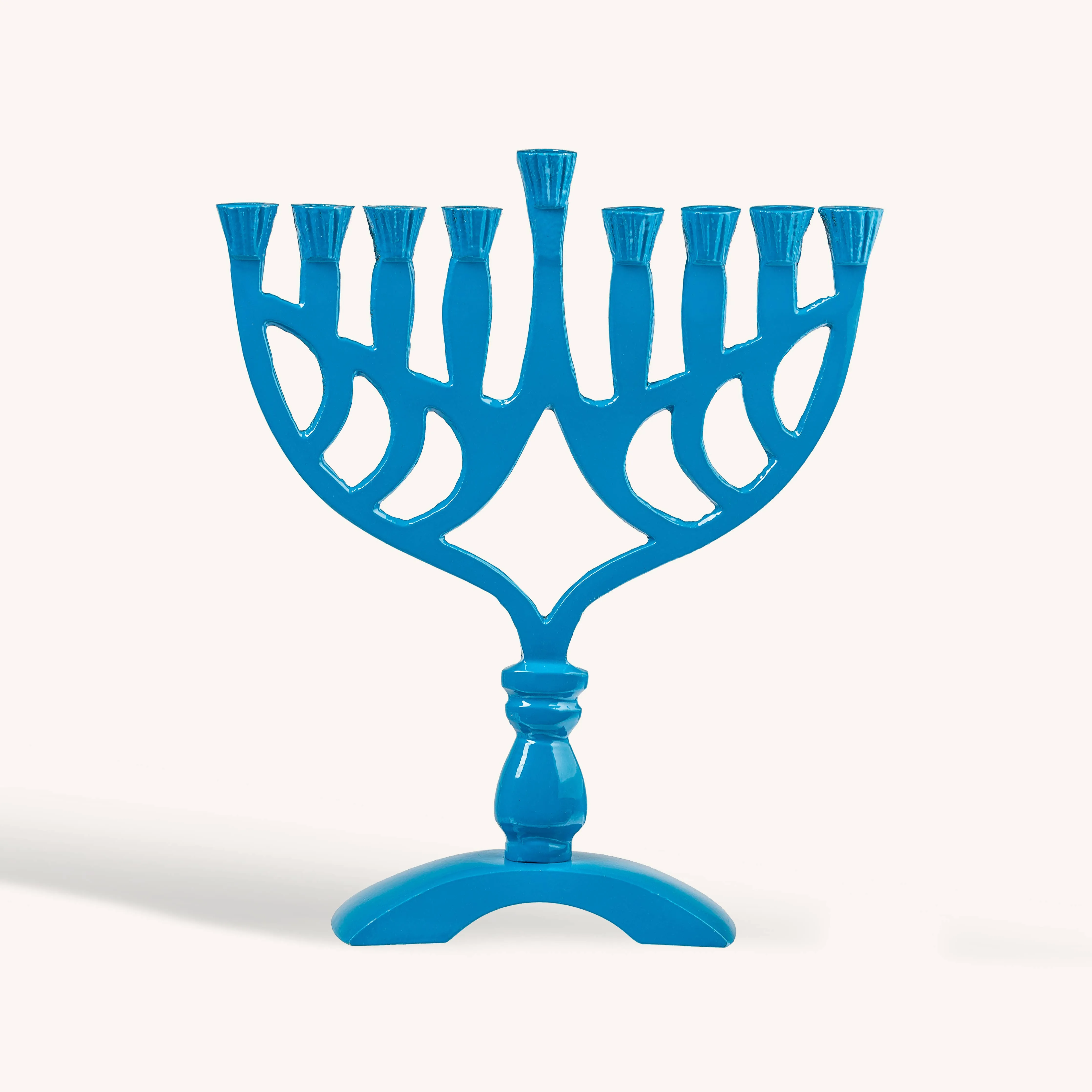 Candle Menorah - Blue