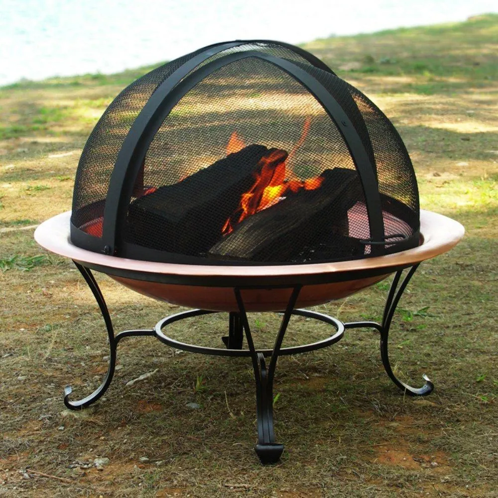 Catalina Creations Easy Access Spark Screen for Fire Pits, 32&quot;