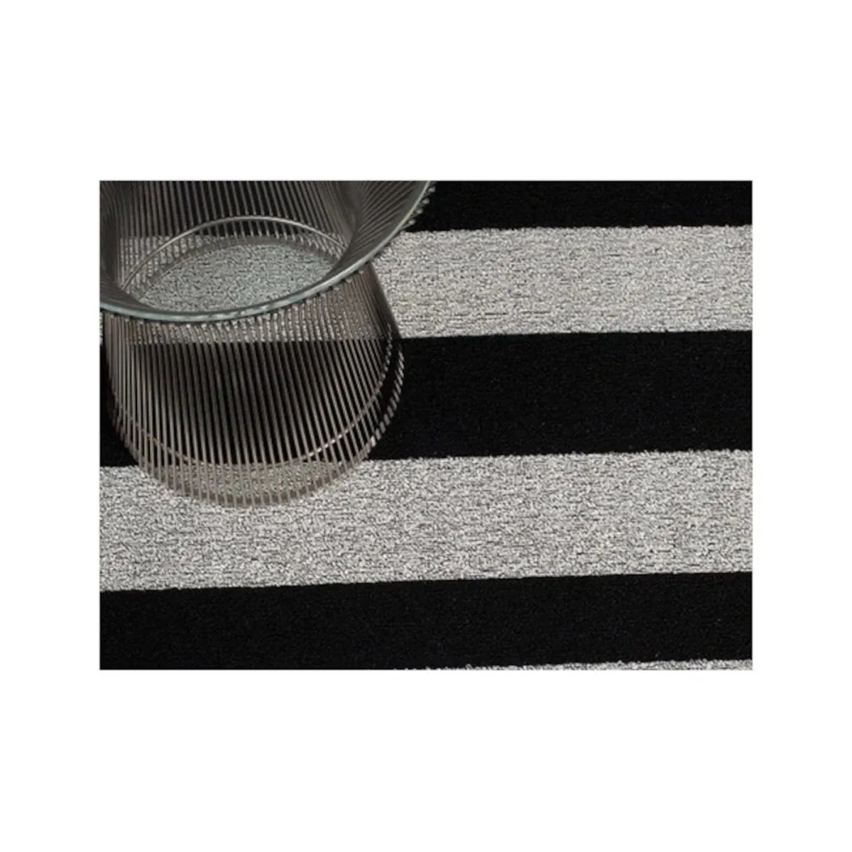 Chilewich Doormat Bold Stripe - Black/White