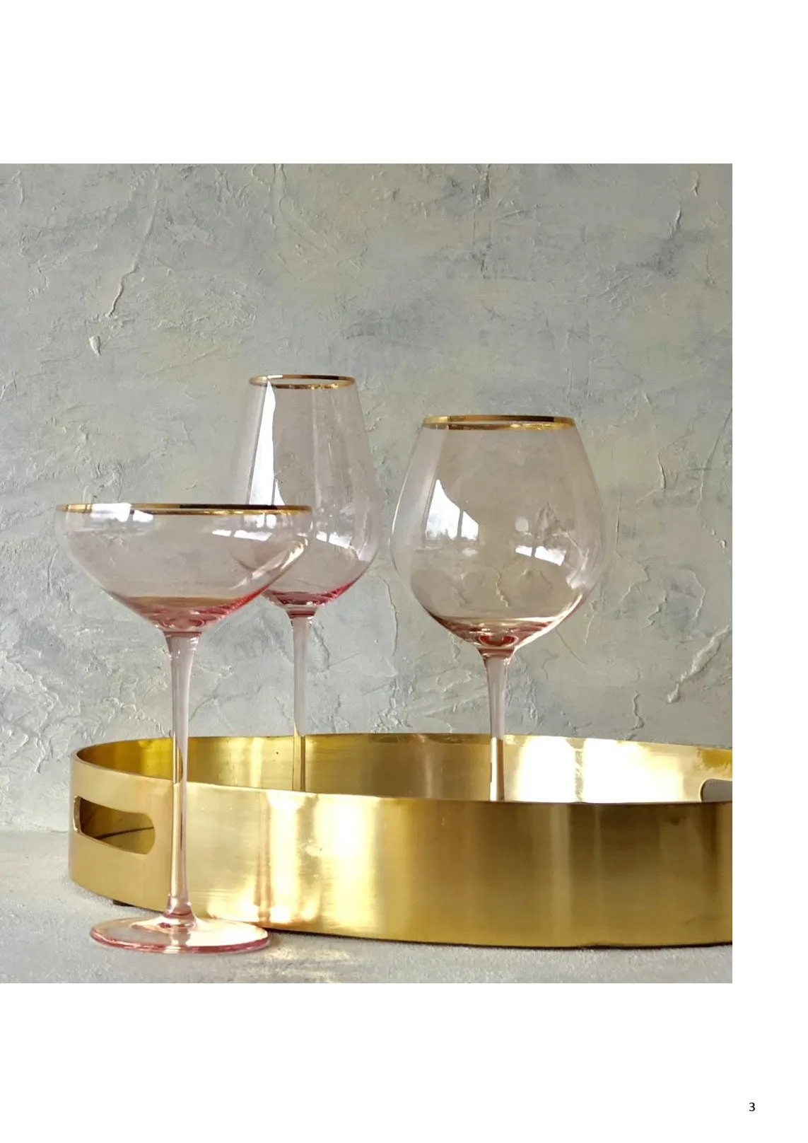 Crystal -Champagne- Flute- (set of 4)