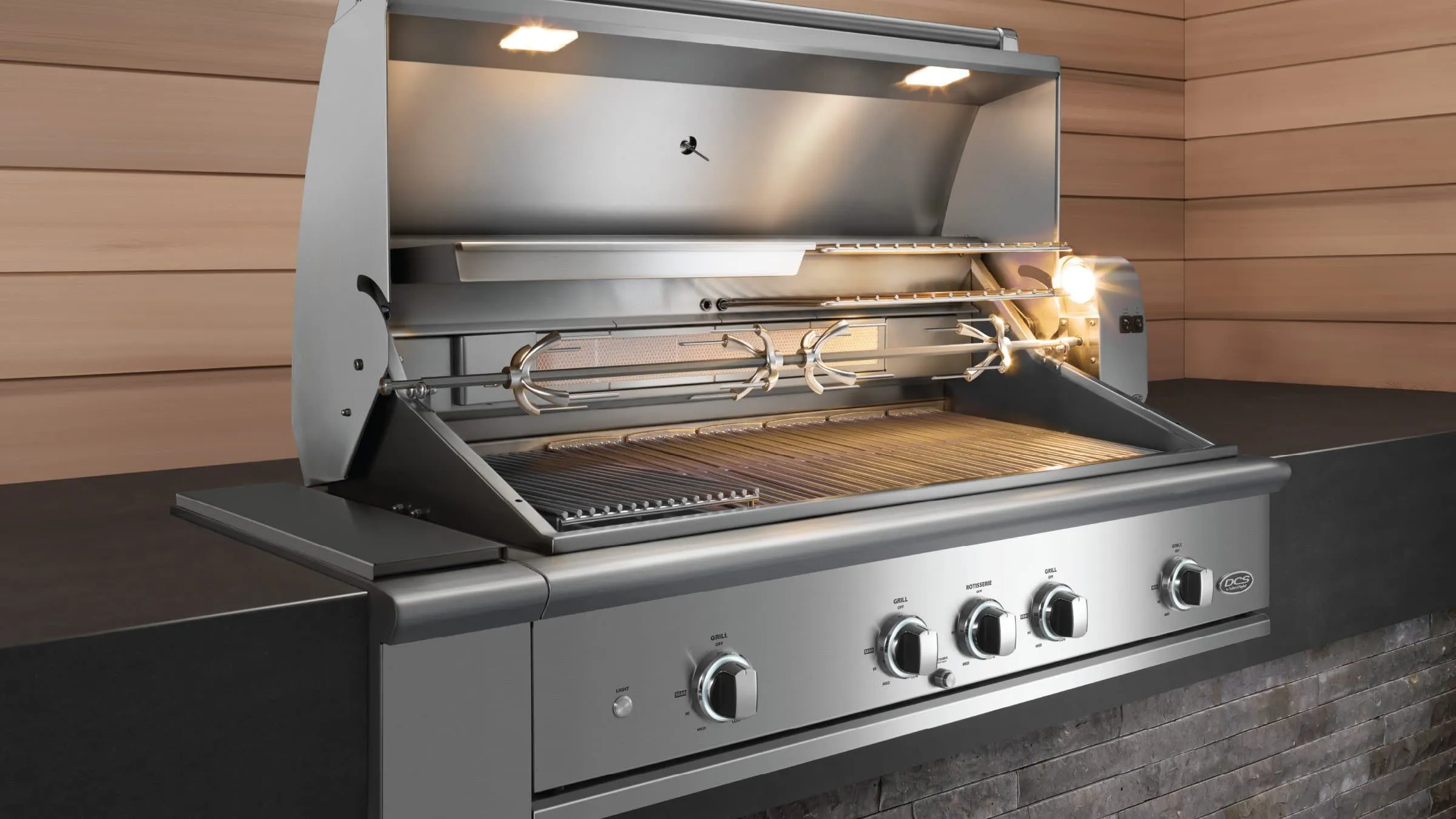 DCS Series 9 Evolution 48-Inch Built-In Gas Grill With Rotisserie