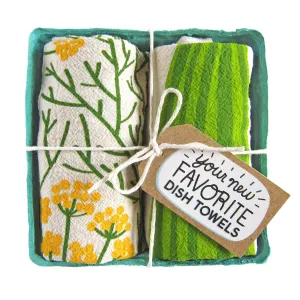 Dill & Pickle - Tea Towel (Set of 2)