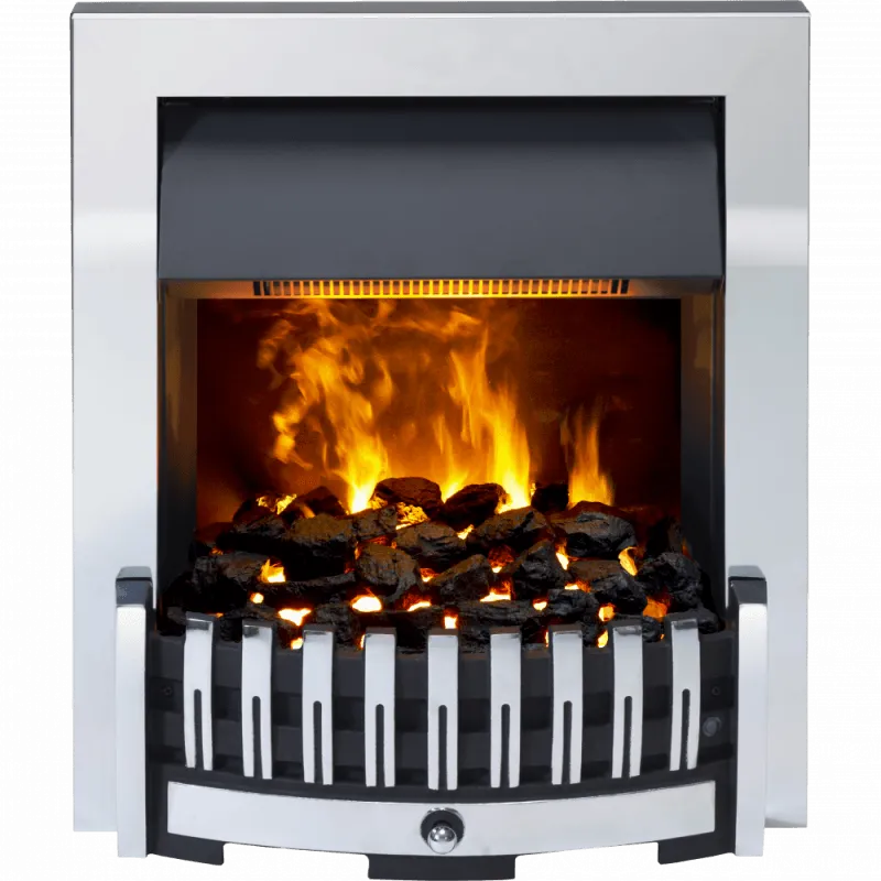 Dimplex Danville Chrome Inset Optimyst Electric Fire