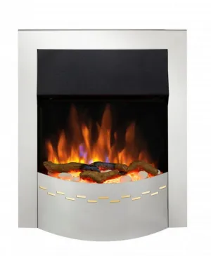 Dimplex Ellister Chrome Inset Optiflame XHD Electric Fire