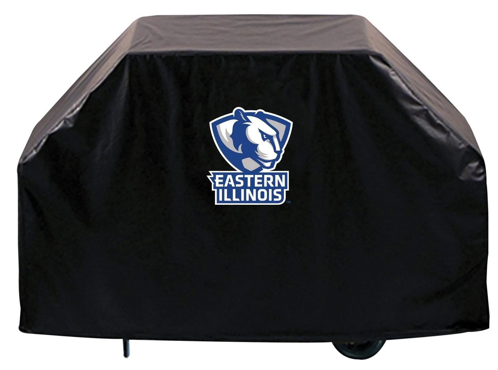 Eastern Illinois Panthers HBS Black Outdoor Heavy Duty Vinyl BBQ Grill Cover