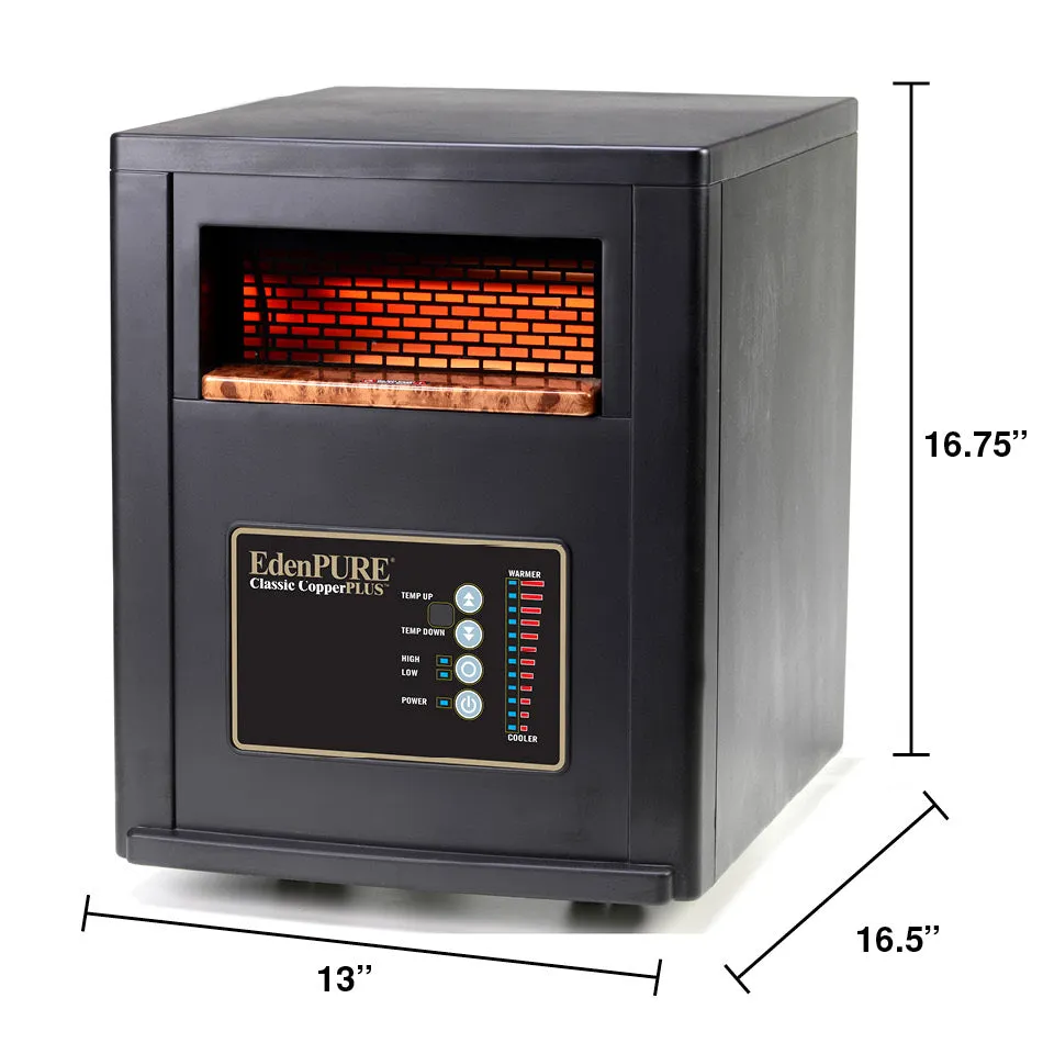 EdenPURE® Classic CopperPLUS™ Infrared Space Heater