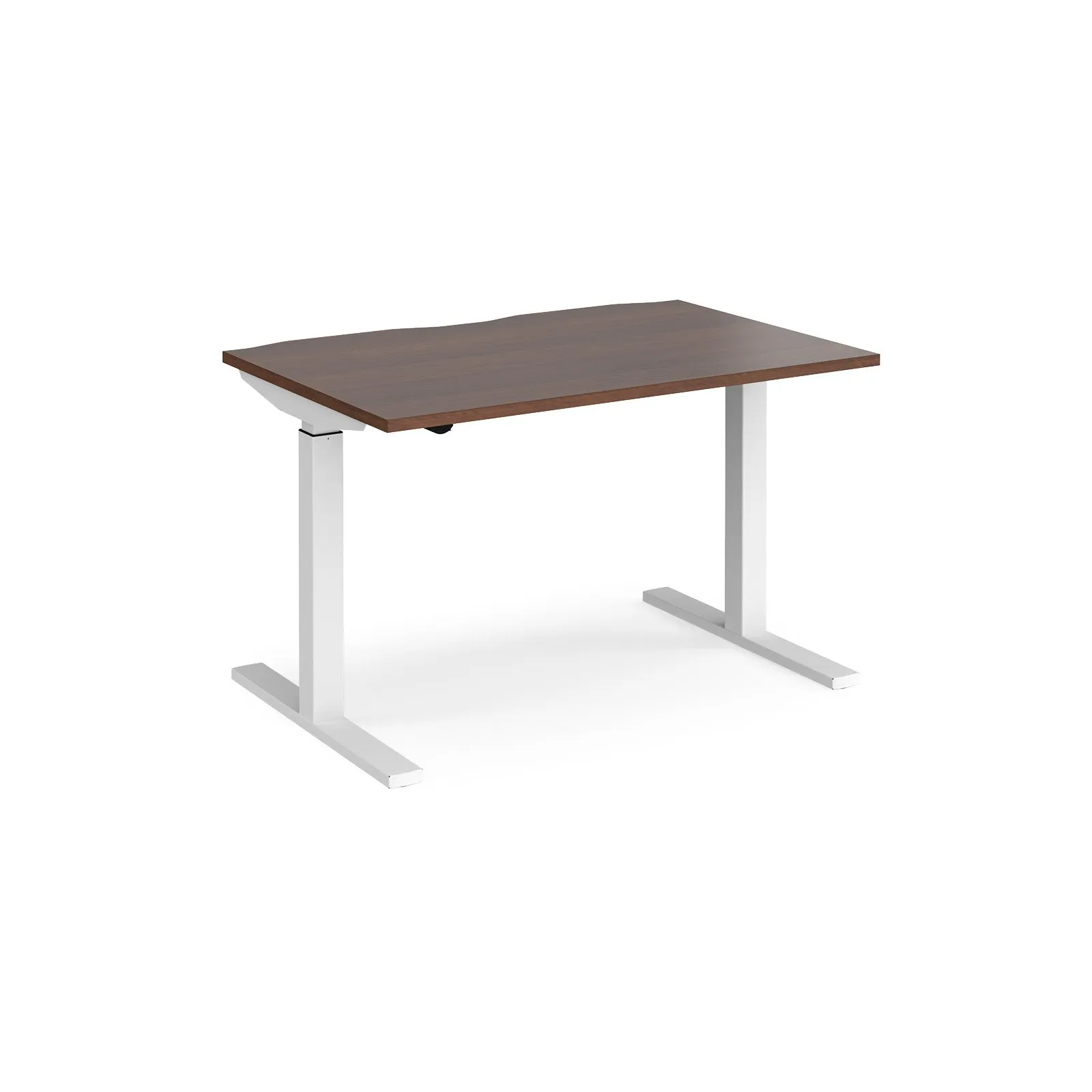 Elev8 Mono straight sit-stand desk 800mm deep - White