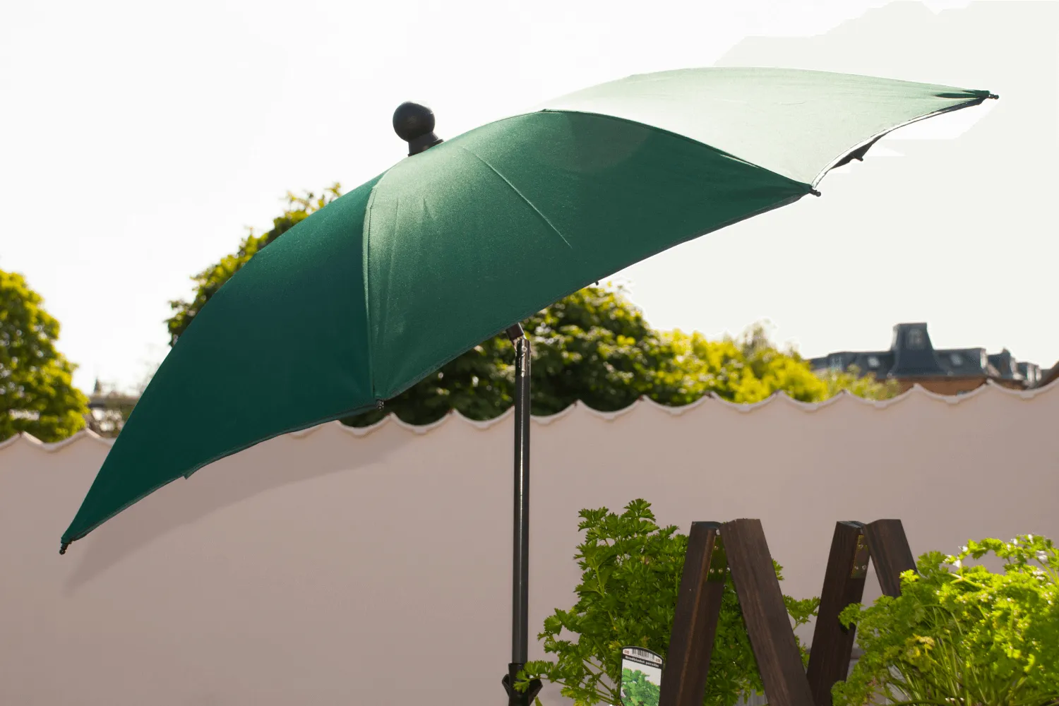 Ellen balcony parasol with tilt Ø130 cm