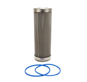 FUELAB 71813 Fuel Filter Replacement Element 6 inch 100 micron Stainless Steel