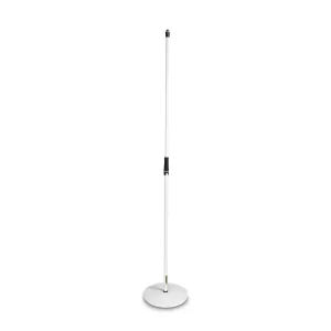 Gravity GR-GMS23W Microphone Stand w/ Round Base - White