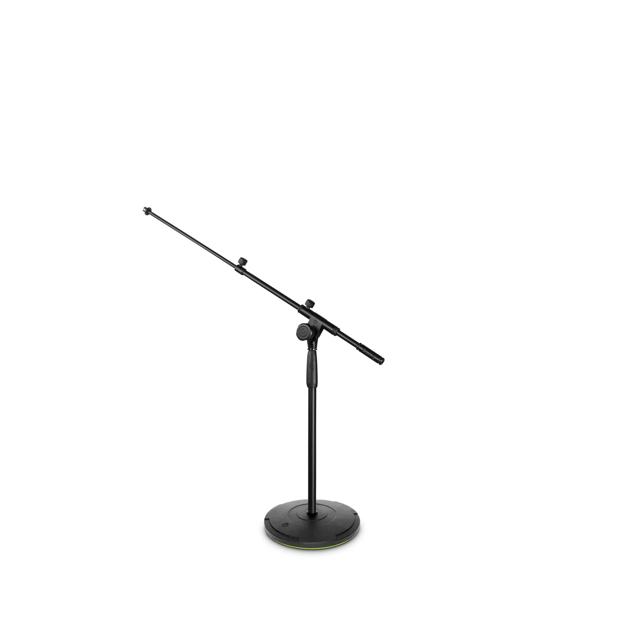 Gravity GR-GTMS2222 Touring Short Microphone Stand with Base and 2 Point Adjustable Boom