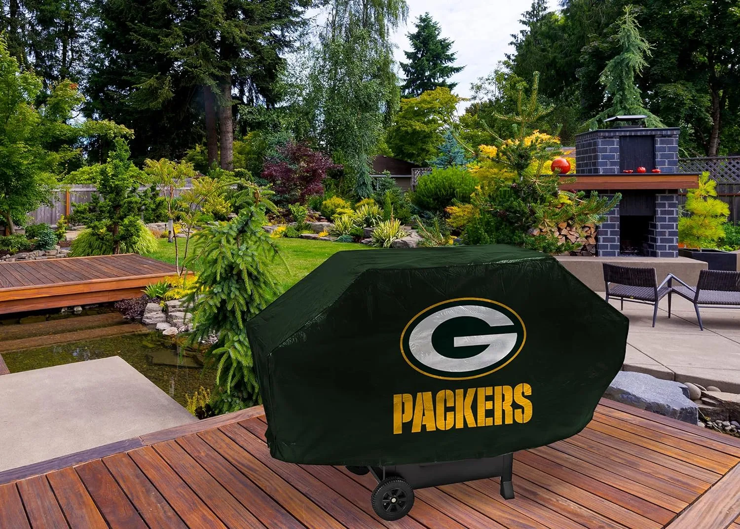 Green Bay Packers Deluxe Grill Cover