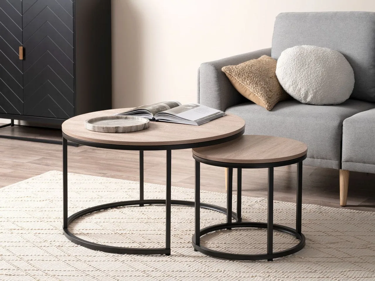 H&B Nesting Coffee Table Set