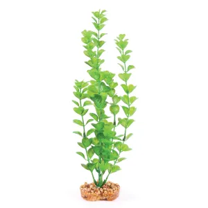 Kazoo Aquarium Artificial Plant Green with Medium Leaves 20cm