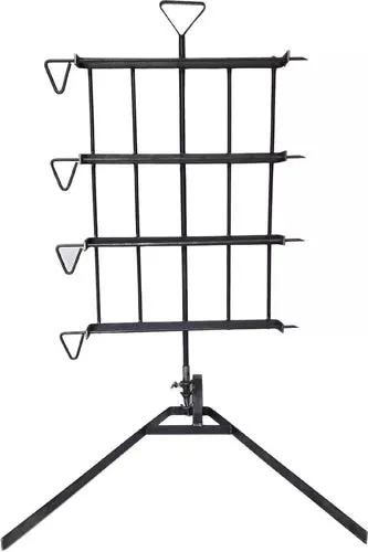 Malambo Cross Argentinian Asador Grill with Adjustable Stake