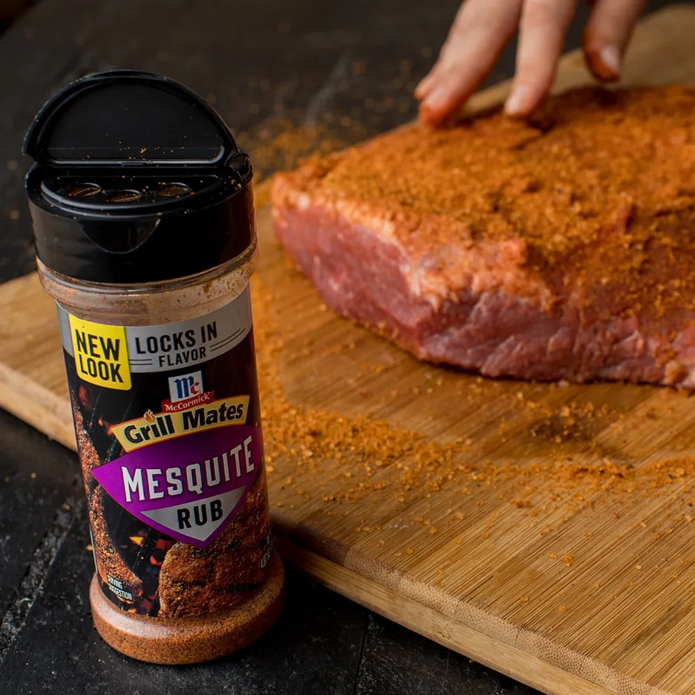 McCormick Grill Mates Mesquite Rub, 4.87 oz Mixed Spices & Seasonings