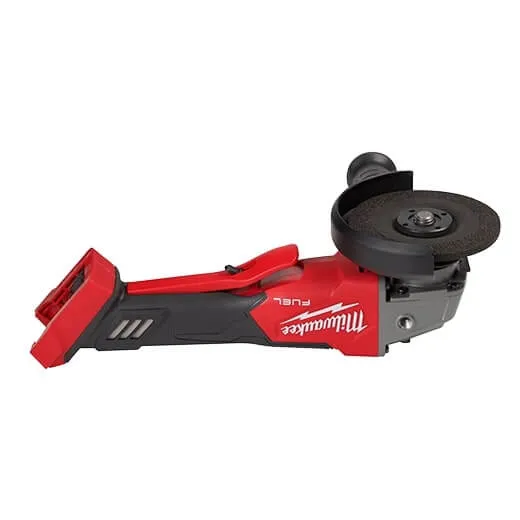 Milwaukee 2888-20 M18 FUEL™ 4-1/2" / 5" Variable Speed Braking Grinder, Paddle Switch No-Lock (Tool Only)