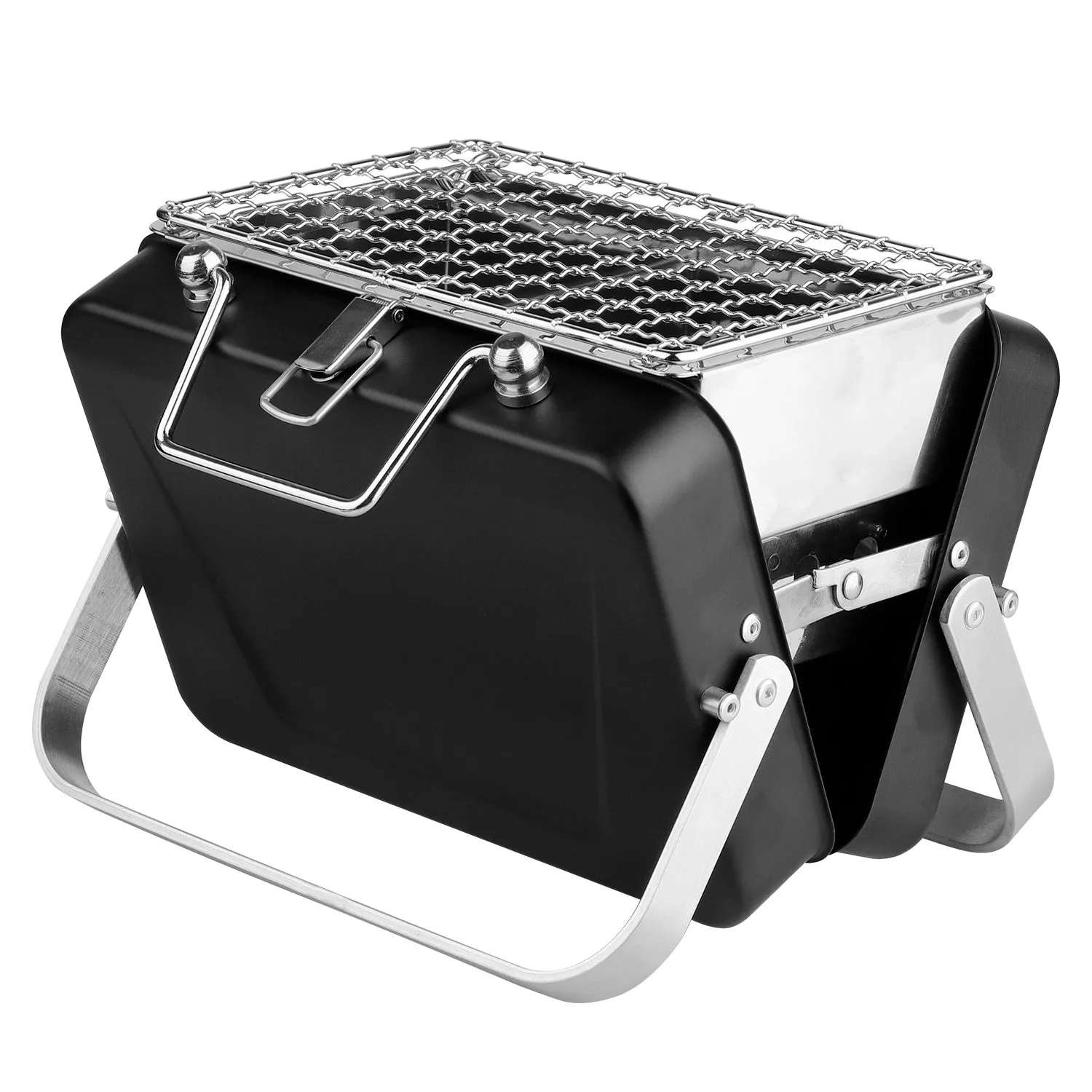 Mini barbecue grill outdoor folding portable 2 people small