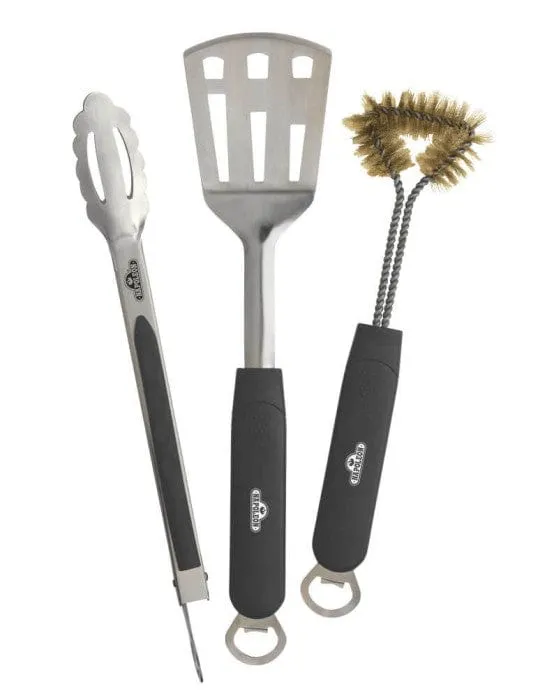 Napoleon 70024 3 Piece Stainless Steel BBQ Tool Set