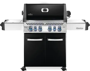 Napoleon Bbq P500RSIBNK3 Prestige 500 RSIB with Infrared Side and Rear Burners , Natural Gas, Black