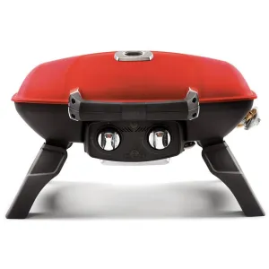 Napoleon TravelQ285 Portable Gas Grill With Griddle - Red