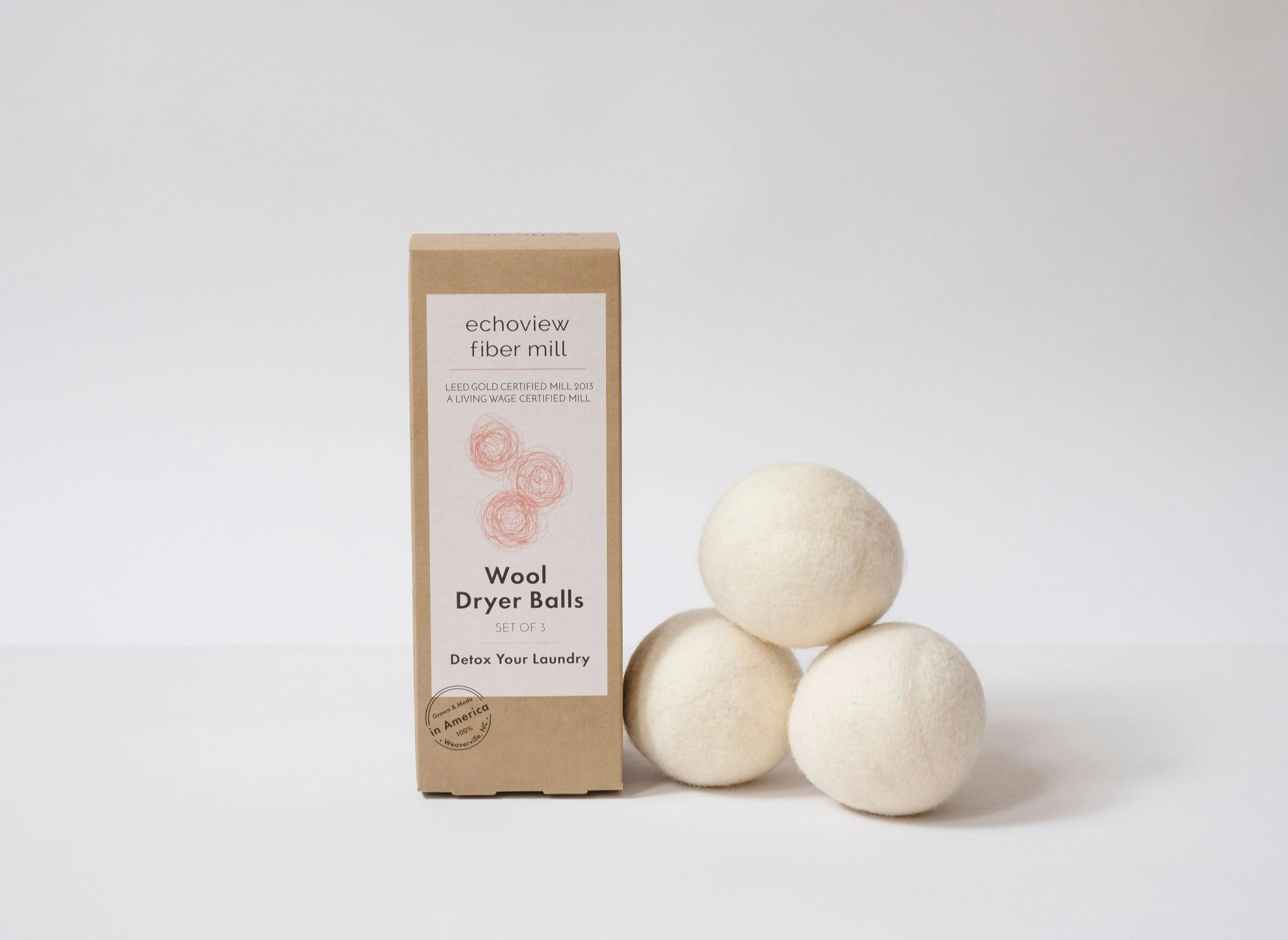 Natural Wool Dryer Balls