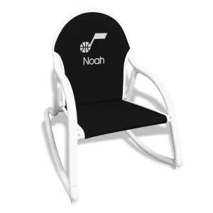 Personalized Utah Jazz Rocking Chair