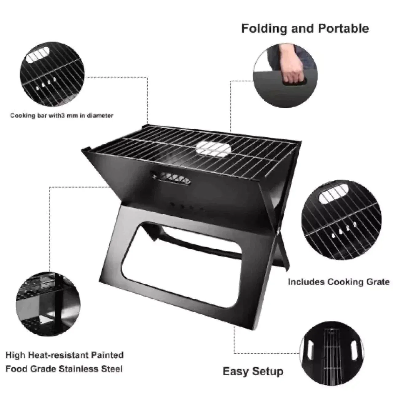 Portable Grill Camping Cooking