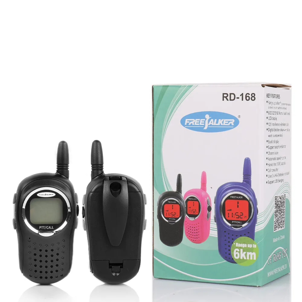 Radioddity JJ-210 Mini FRS Walkie Talkies for Kids [1 Pair] [DISCONTINUED]