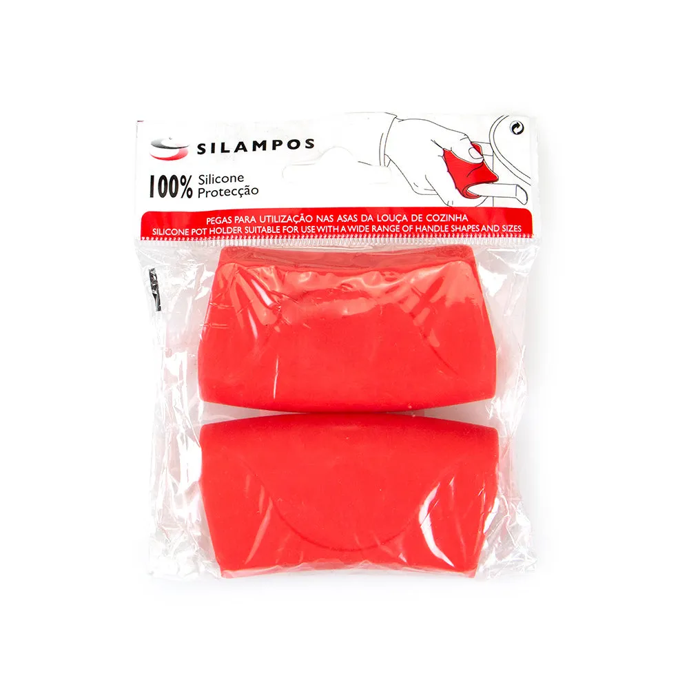 Red Silicon Pot Holder - Set of Two