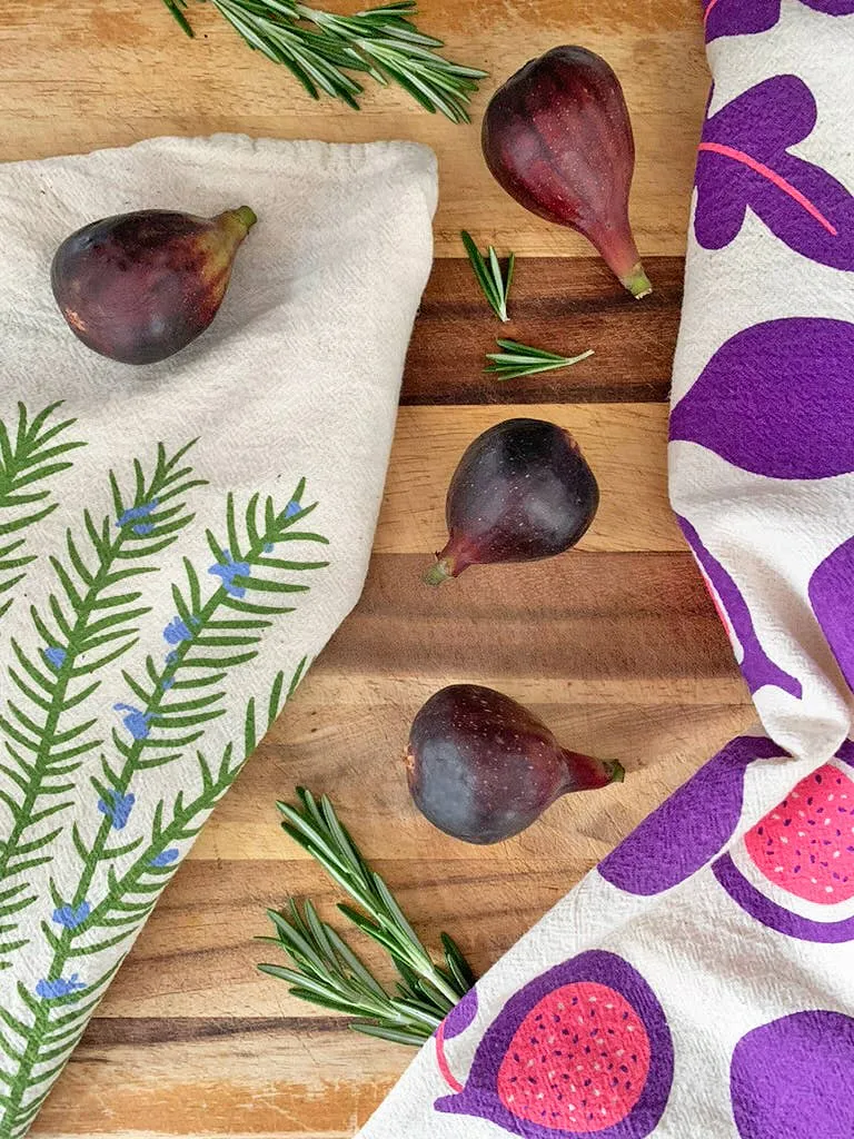 Rosemary & Fig Tea Towels (Set of 2)