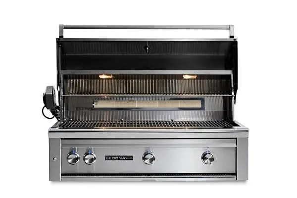 Sedona 42" Built-In Grill with Rotisserie and 3 Stainless Steel Burners (L700R)