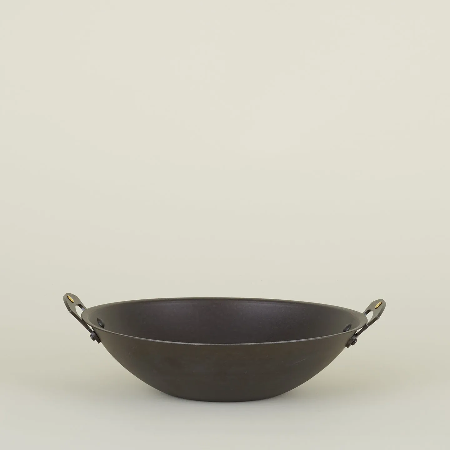 Spun Iron Wok