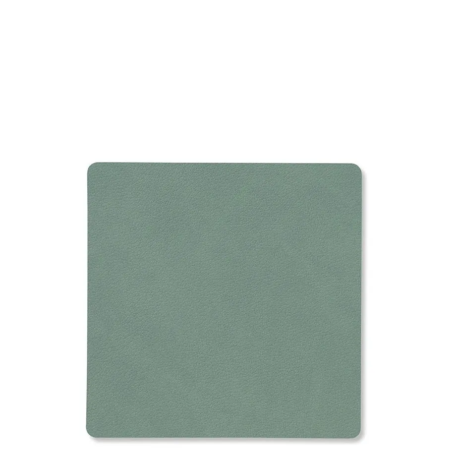 Square Nupo Leather Glass Mats