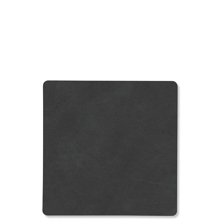 Square Nupo Leather Glass Mats