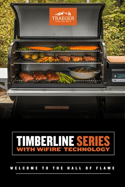 Traeger Timberline 850 Pellet Grill & Smoker TFB85WLEC