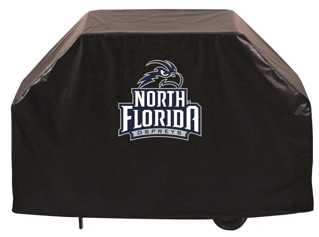 UNF Ospreys HBS Black Outdoor Heavy Duty Breathable Vinyl BBQ Grill Cover