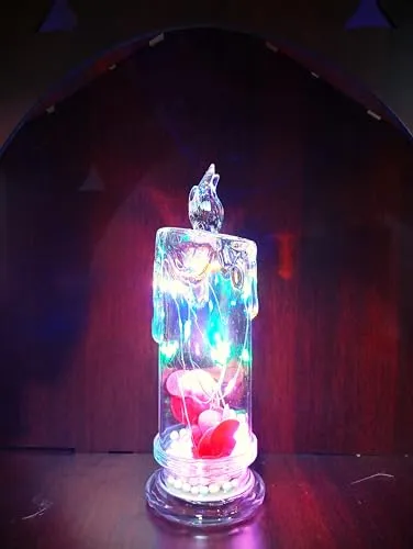 Unique Multicolour LED Lamp| Battery Operated LED Light for Home Decoration | Gift for All Occasion| Idhaya Crafts